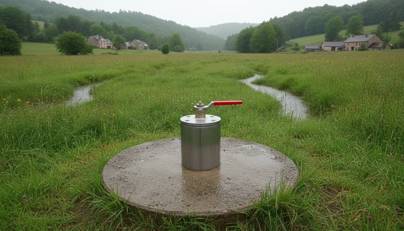 Puits artésien : quand l'eau monte seule en Picardie